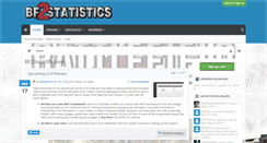 Desktop Screenshot of bf2statistics.com